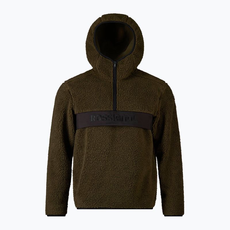 Bluză pentru bărbați Rossignol Alltrack Anorak Fleece olive shadow 8