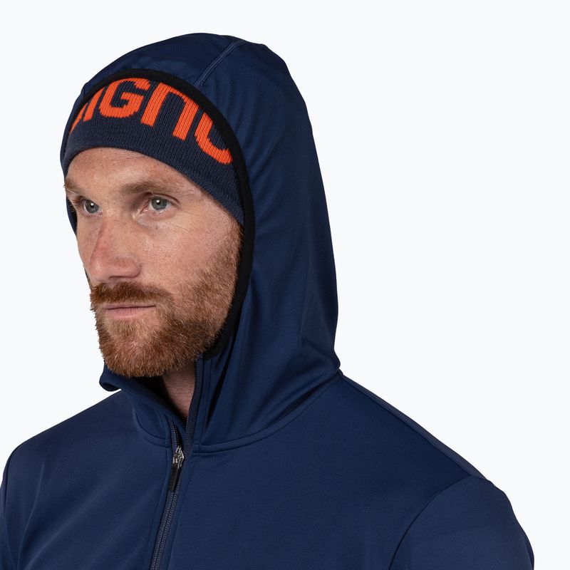 Bluză fleece pentru bărbați Rossignol Mid Layer Stretch Hoodie dark navy 5