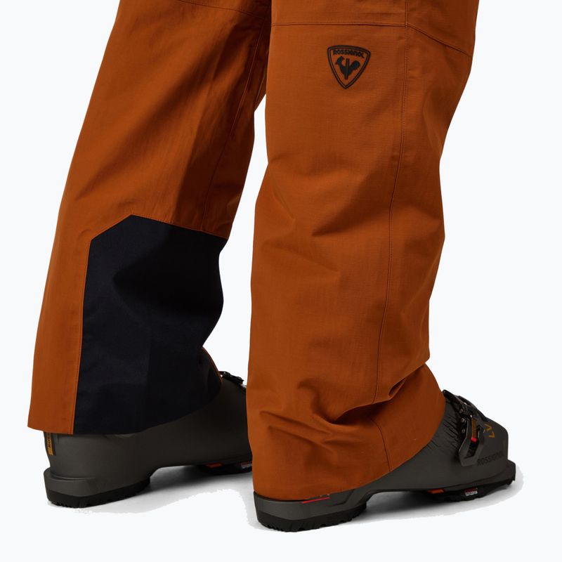 Pantaloni de schi pentru bărbați Rossignol Outerlimits Insulated Bib deep caramel 10