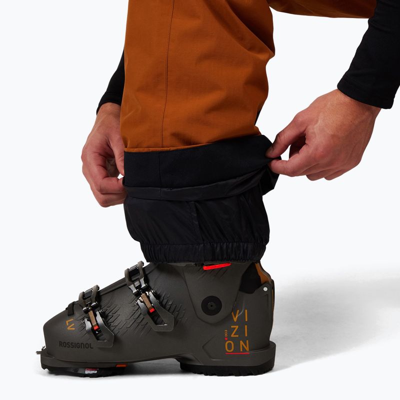Pantaloni de schi pentru bărbați Rossignol Outerlimits Insulated Bib deep caramel 11