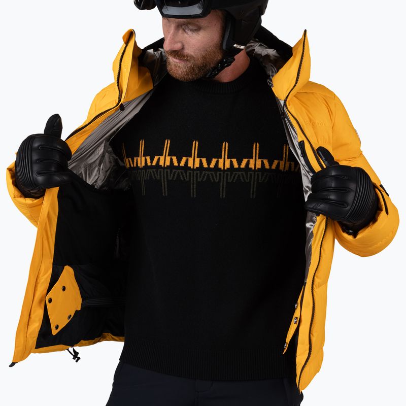 Geacă de schi pentru bărbați Rossignol Daille Down saffron ylw 12