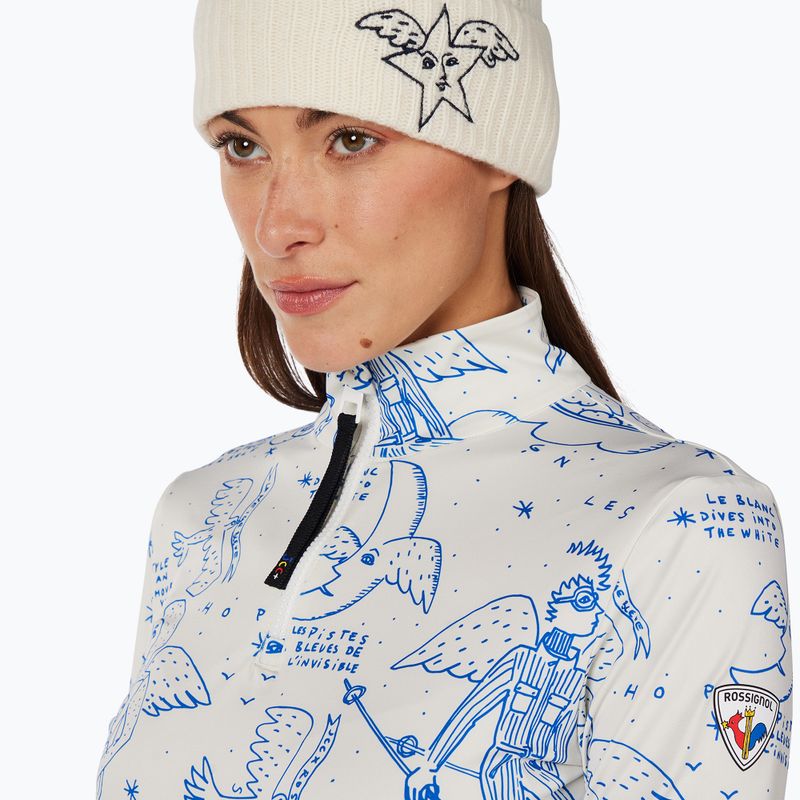 Bluză pentru femei Rossignol JCC Booster Half Zip snow angel artic print 5