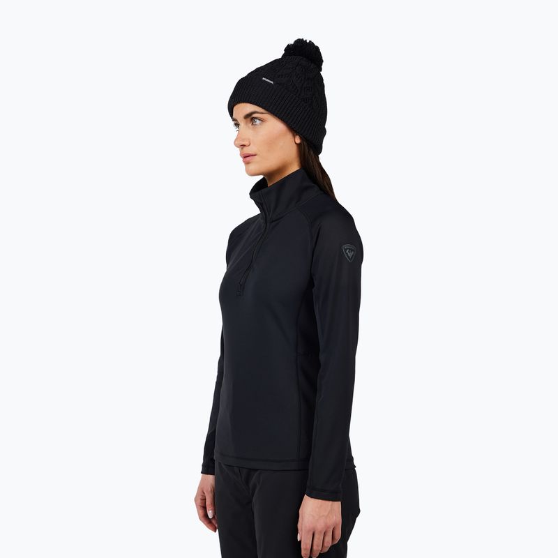 Bluză fleece pentru femei Rossignol Mid Layer Stretch Half Zip black 4
