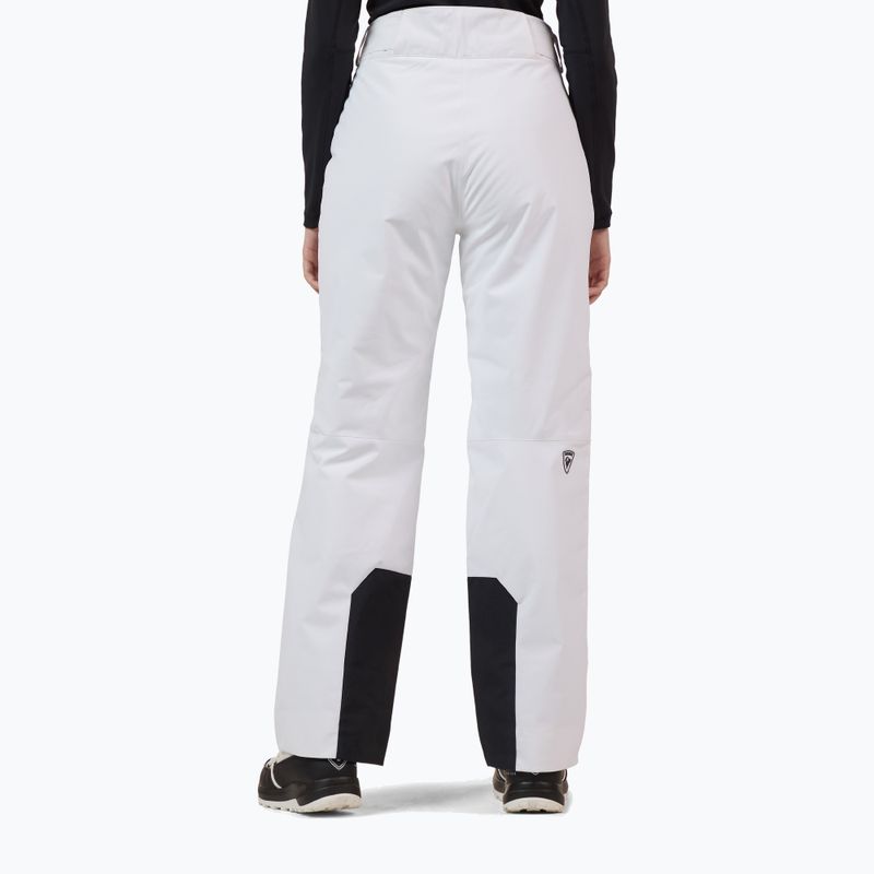 Pantaloni de schi pentru femei Rossignol Strawpile Insulated white 3