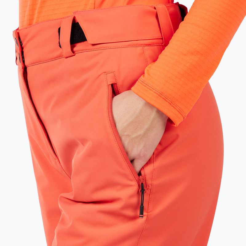 Pantaloni de schi pentru femei Rossignol Strawpile Insulated orange flame 5