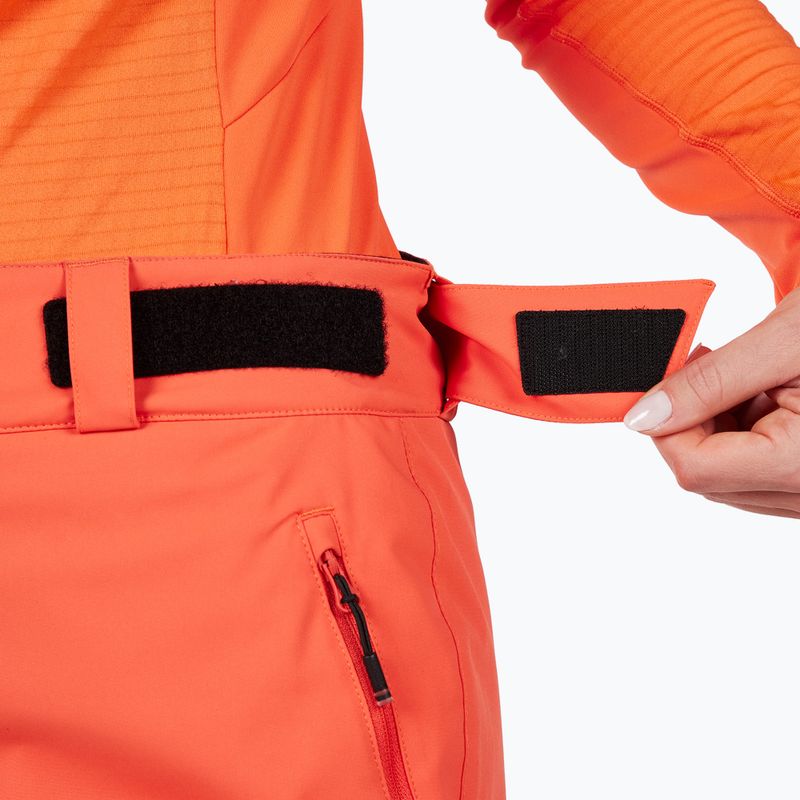 Pantaloni de schi pentru femei Rossignol Strawpile Insulated orange flame 6