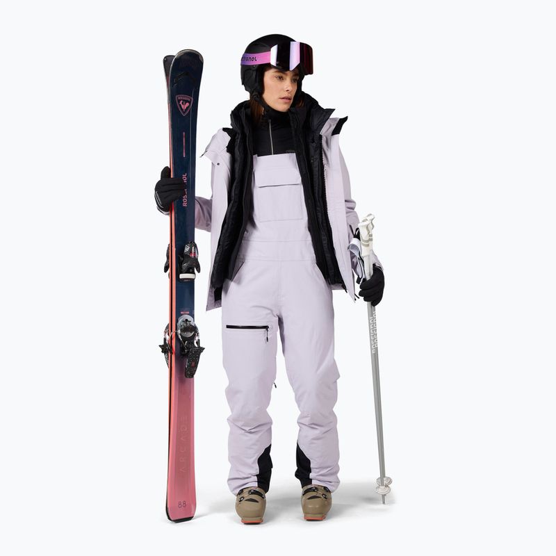 Pantaloni de schi pentru femei Rossignol Outerlimits Insulated Bib galactic lilac 2