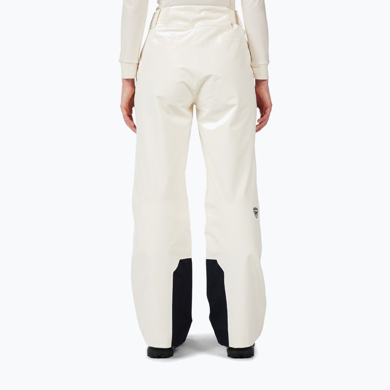 Pantaloni de schi pentru femei Rossignol Insulated nature white 3