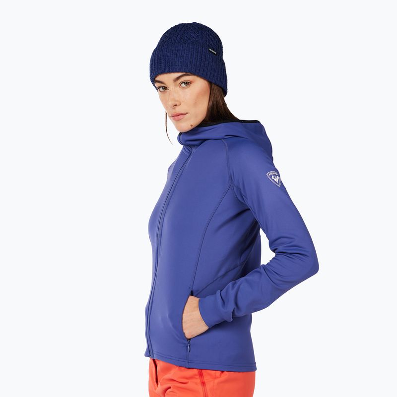 Bluză pentru femei Rossignol Mid Layer Thin Full Zip future blue 4
