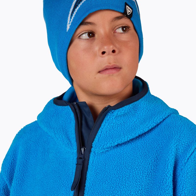 Bluză pentru copii Rossignol Alltrack Anorak Fleece blazing blue 6