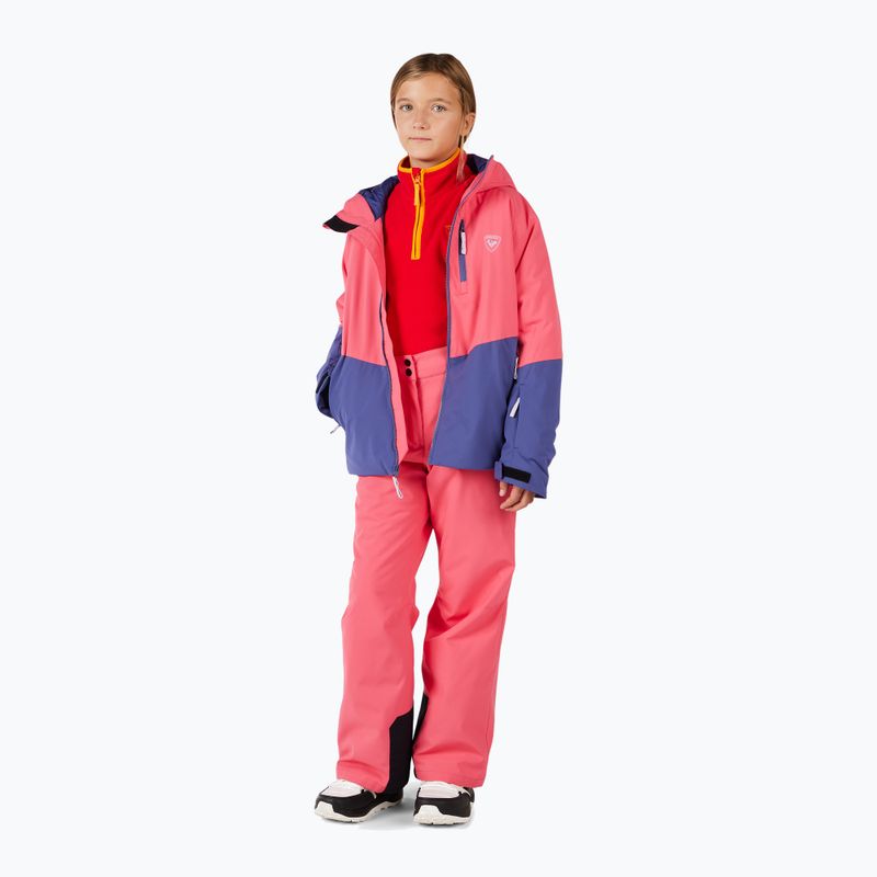 Pantaloni de schi pentru copii Rossignol Insulated Girls tea rose 2