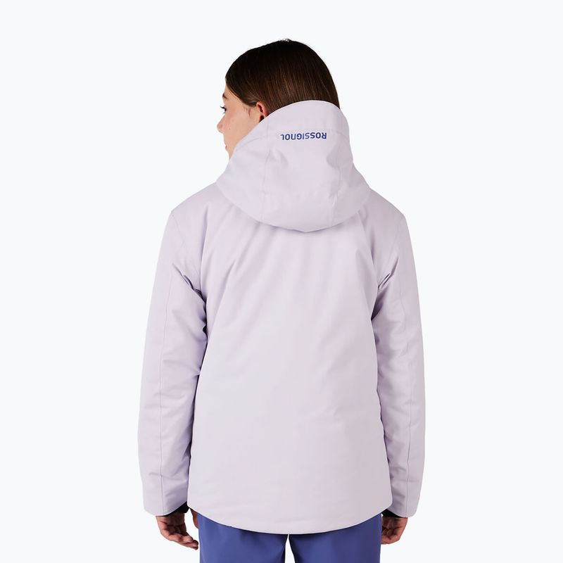 Geacă de schi pentru copii Rossignol Strawpile Jr galactic lilac 3