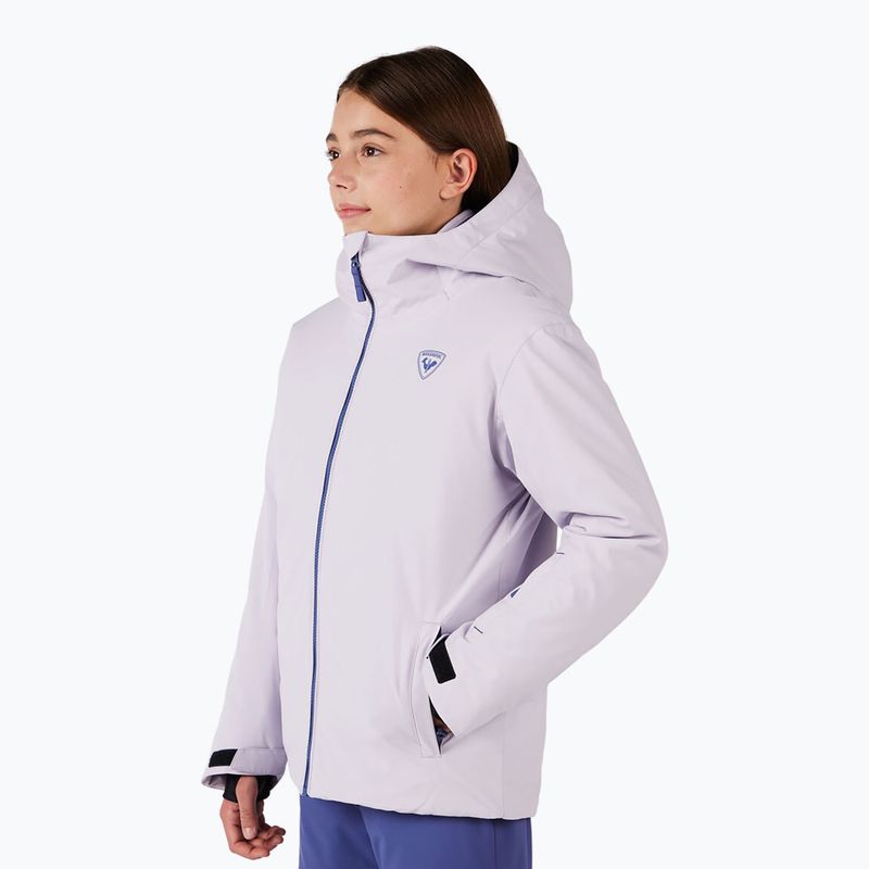 Geacă de schi pentru copii Rossignol Strawpile Jr galactic lilac 4