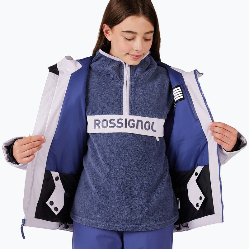 Geacă de schi pentru copii Rossignol Strawpile Jr galactic lilac 9