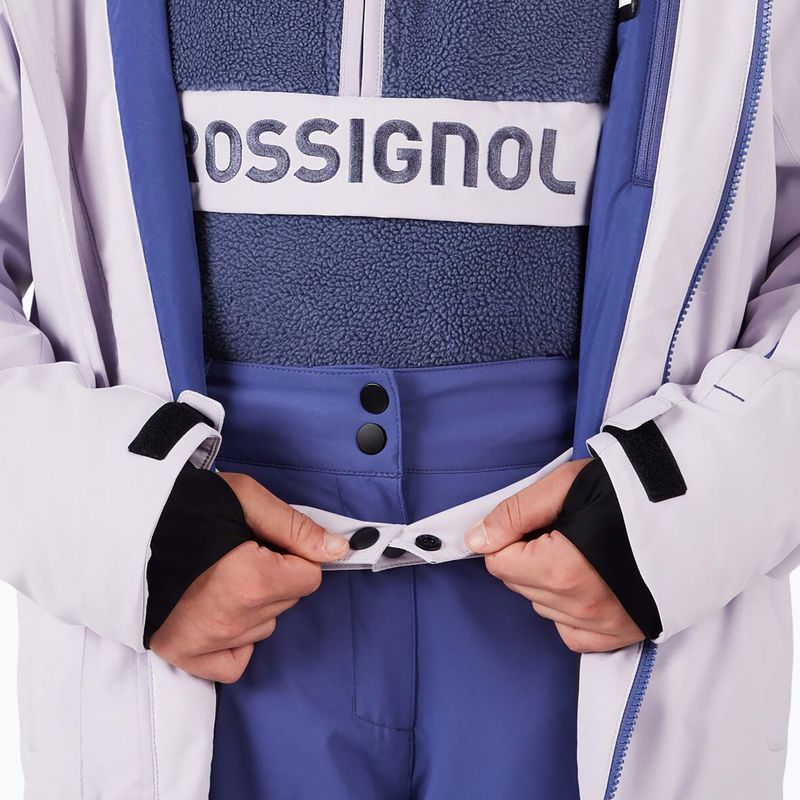 Geacă de schi pentru copii Rossignol Strawpile Jr galactic lilac 11