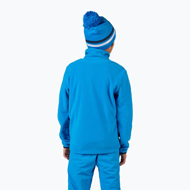 Bluză fleece pentru copii Rossignol Jr Strawpile Fleece Fz blazing blue 4
