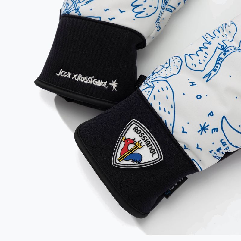 Mănuși de schi pentru femeiRossignol JCC Mitten snow angel artic print 2