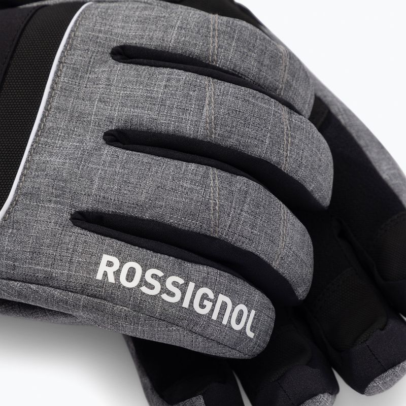 Mănuși de schi pentru bărbați Rossignol Tech Impr iTip heather grey 2