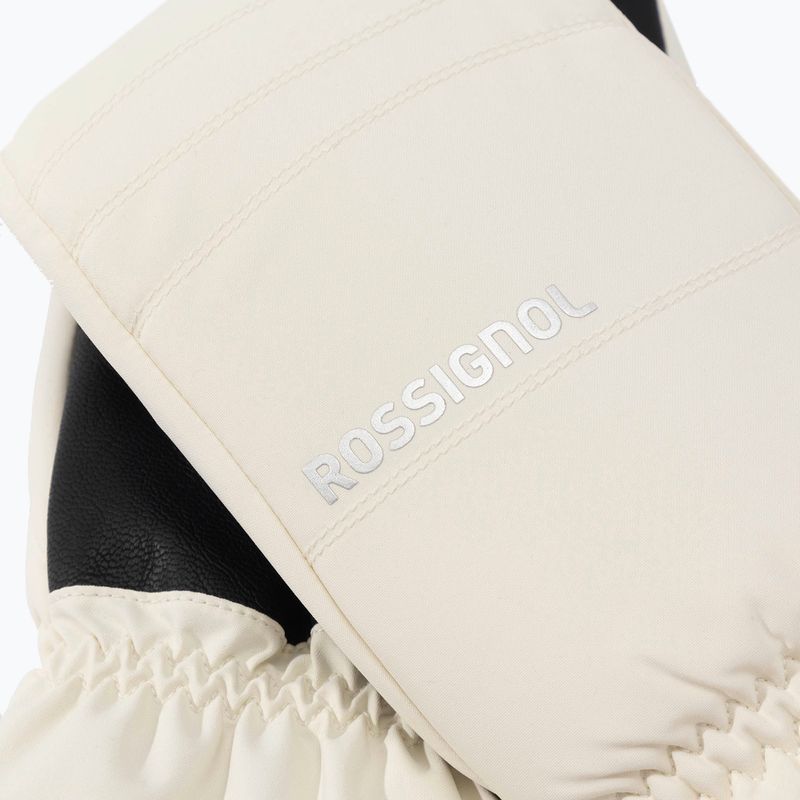 Mănuși de schi pentru femei Rossignol Perfy M nature white 2