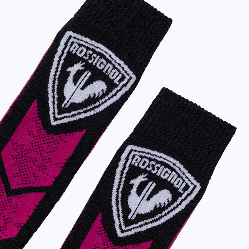 Șosete de schi pentru copii Rossignol Jr Thermotech orchid pink 2