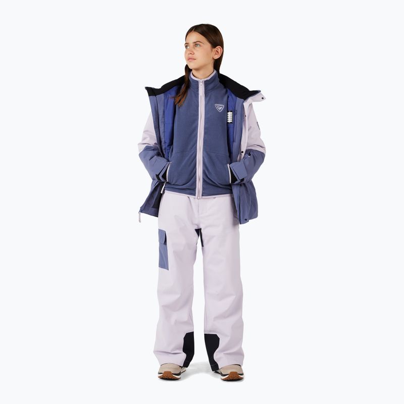 Bluză fleece pentru copii Rossignol Jr Strawpile Fleece Fz RLNYL03_A02 true night blue 3