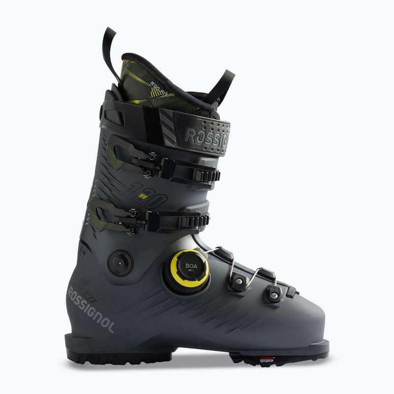 Clăpari de schi pentru bărbați Rossignol Hi-Speed 120 HV BOA GW storm grey/black
