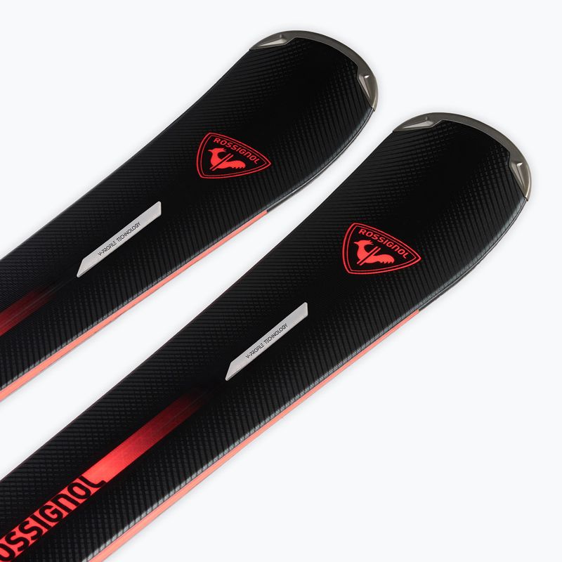 Schiuri de coborâre pentru femei + legături Rossignol Nova 10 + Xpress W 11 GW 5