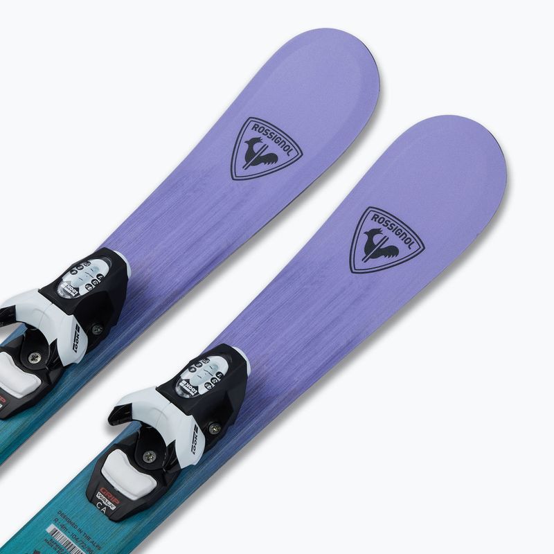 Schiuri de coborâre pentru copii + legături Rossignol Soul Kid Pre-Drilled+Team 4 GW 4