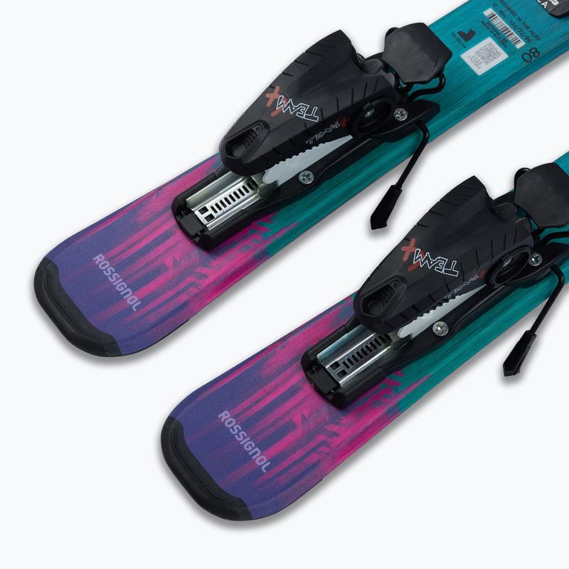 Schiuri de coborâre pentru copii + legături Rossignol Soul Kid Pre-Drilled+Team 4 GW 6