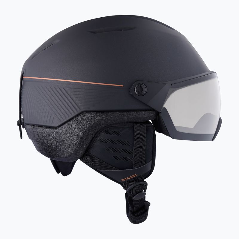 Cască de schi Rossignol Fit Visor Impacts Photo black 2