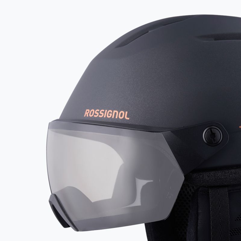 Cască de schi Rossignol Fit Visor Impacts Photo black 6