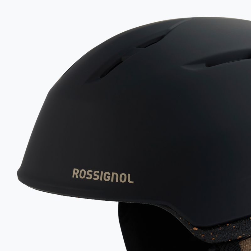Cască de schi Rossignol Fit Impacts black/brown 5