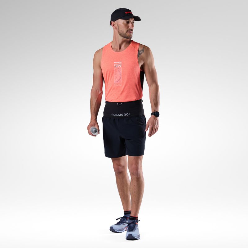 Tricou de alergare pentru bărbați Rossignol Sapa Ultra Tank neon red 2