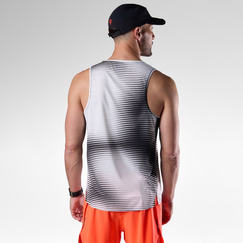 Tricou de alergare pentru bărbați Rossignol Sapa Ultra Tank black line fogg 4