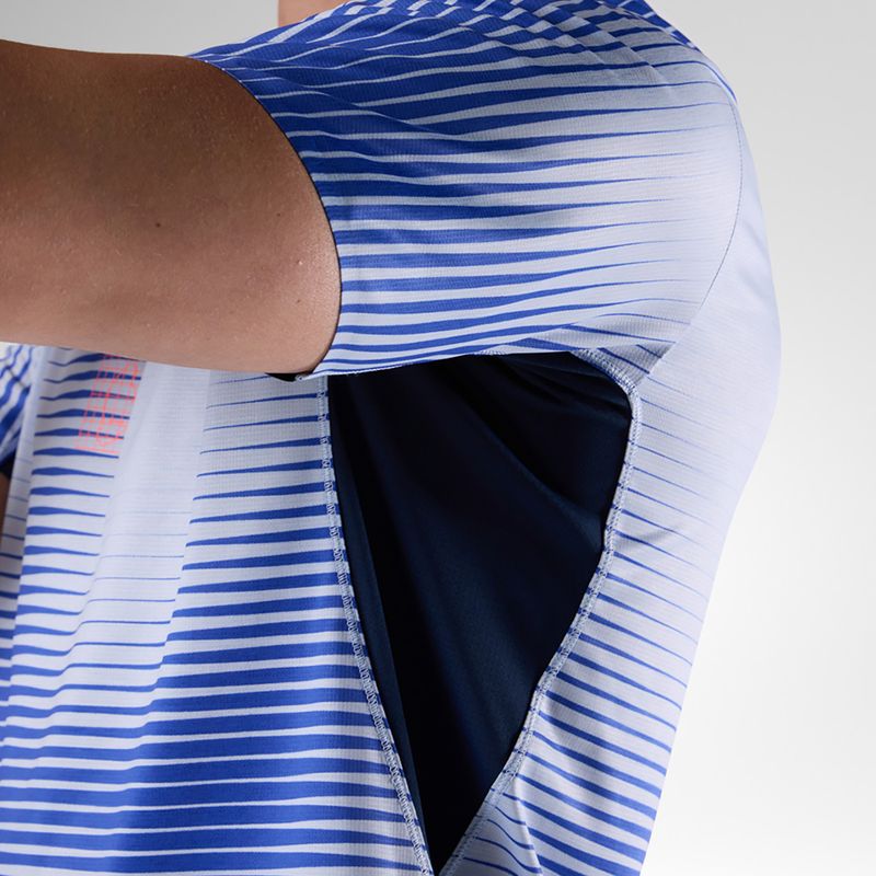 Tricou de alergare pentru bărbați Rossignol Sapa Ultra Tee dazzle blue line fogg 6