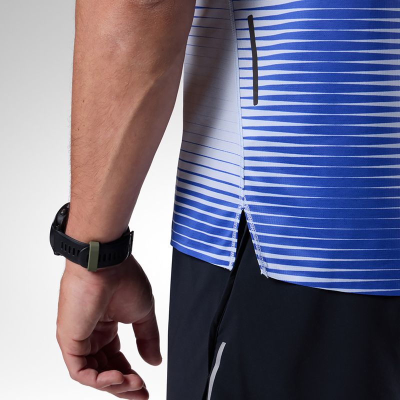 Tricou de alergare pentru bărbați Rossignol Sapa Ultra Tee dazzle blue line fogg 7