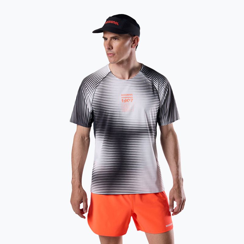Tricou de alergare pentru bărbați Rossignol Sapa Ultra Tee black line fogg