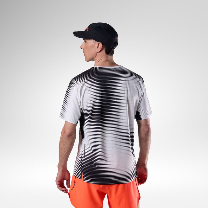Tricou de alergare pentru bărbați Rossignol Sapa Ultra Tee black line fogg 3