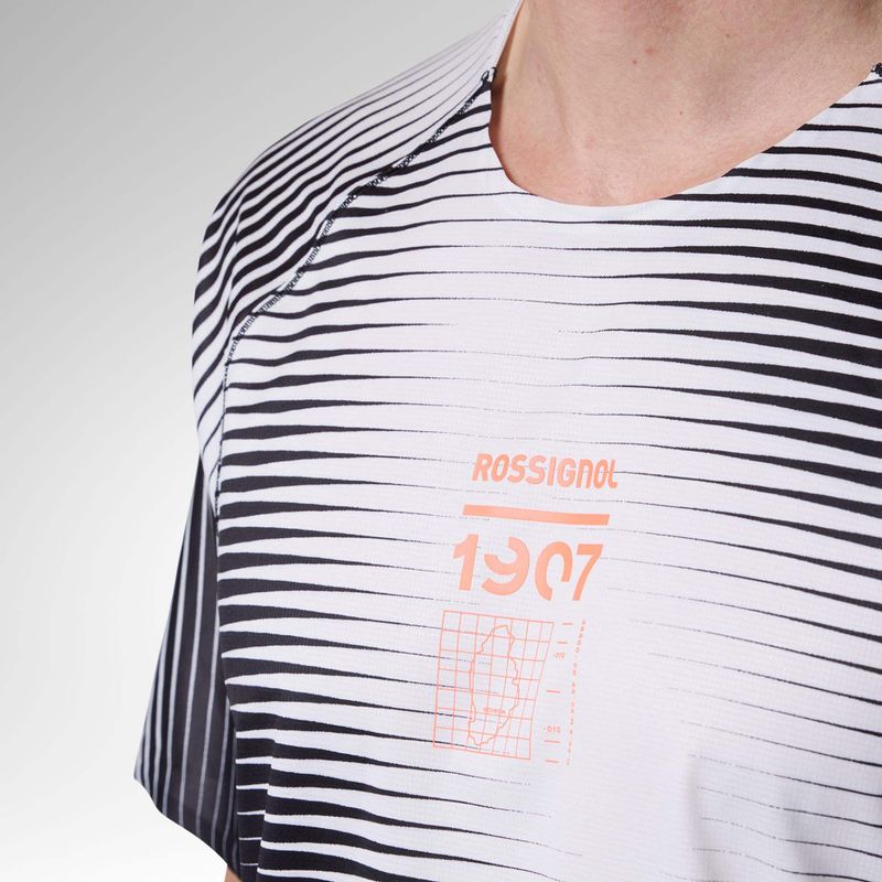 Tricou de alergare pentru bărbați Rossignol Sapa Ultra Tee black line fogg 5