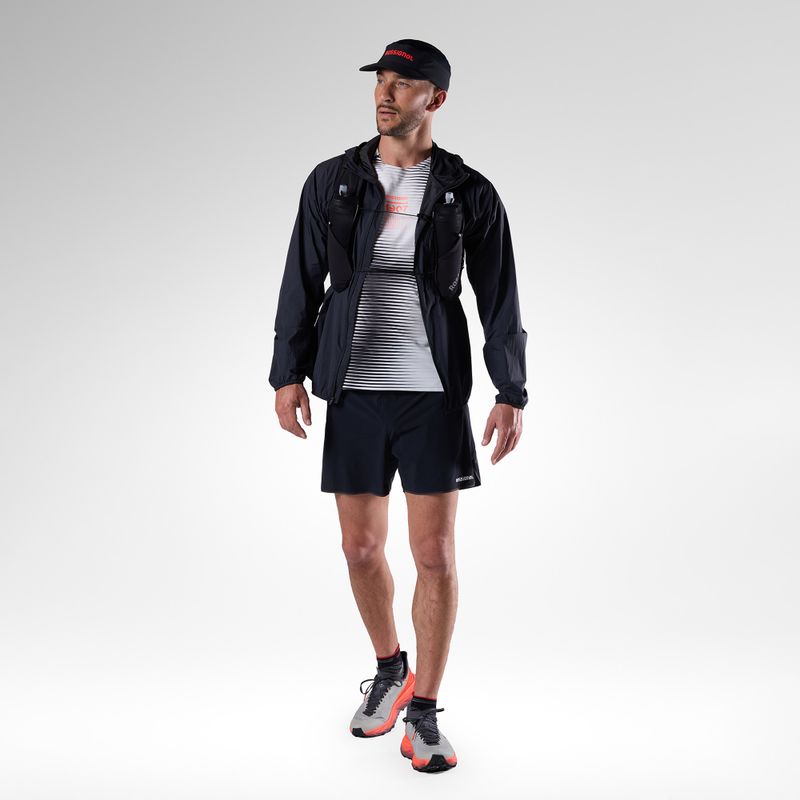 Pantaloni scurți de alergare Rossignol Sapa 2IN1 7" black 2