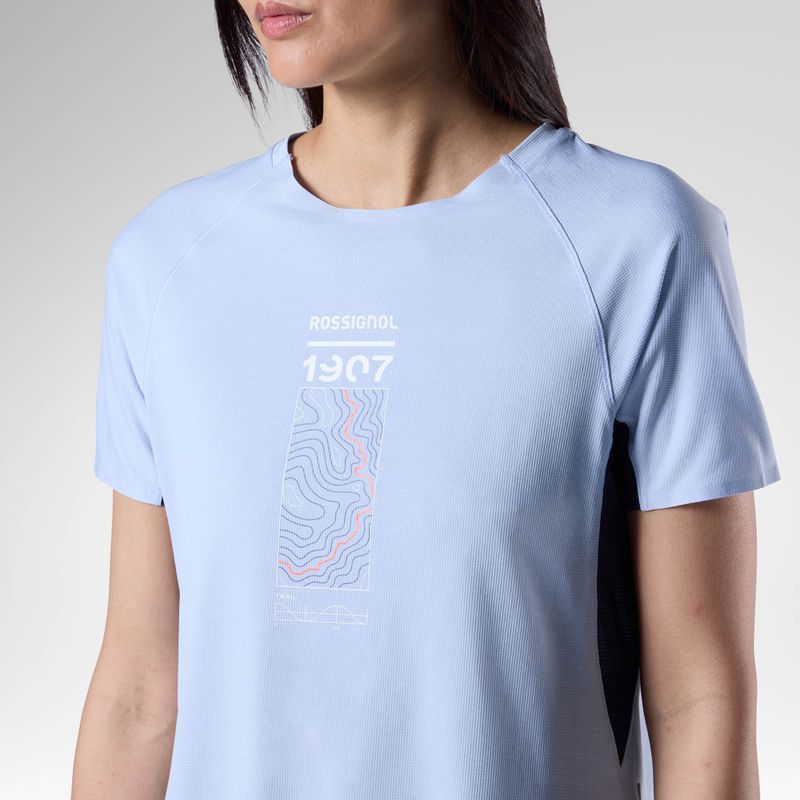 Tricou de alergare pentru femei Rossignol Sapa Ultra Tee blue aura 6