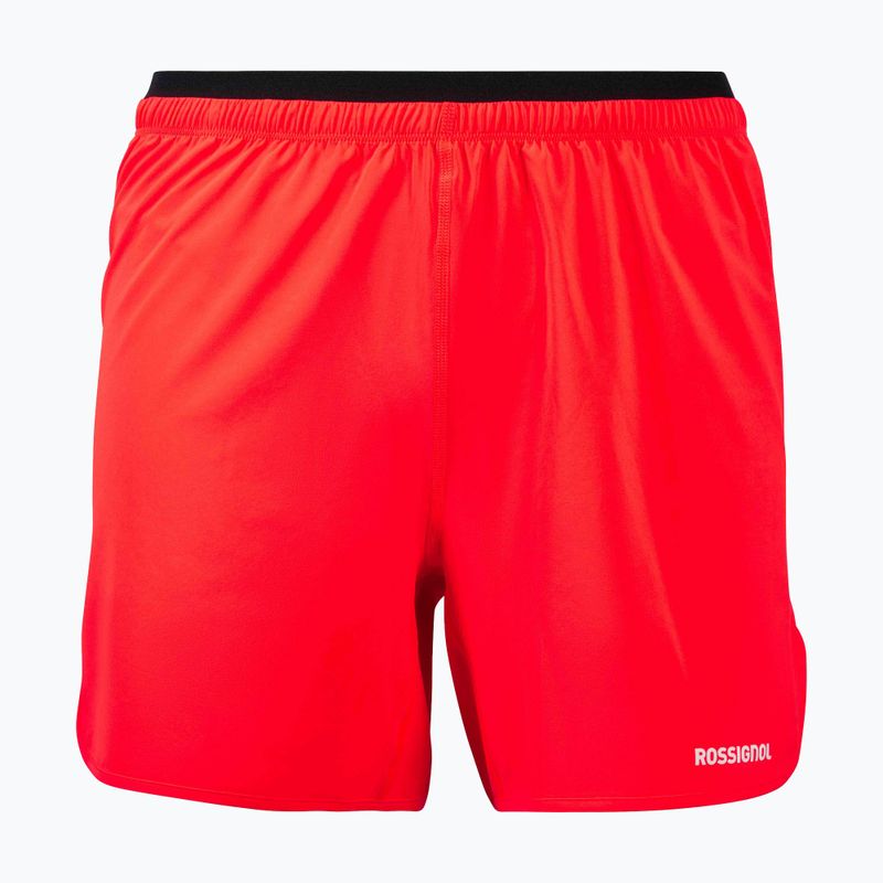 Pantaloni scurți de alergare pentru bărbați Rossignol Sapa 5" neon red 9