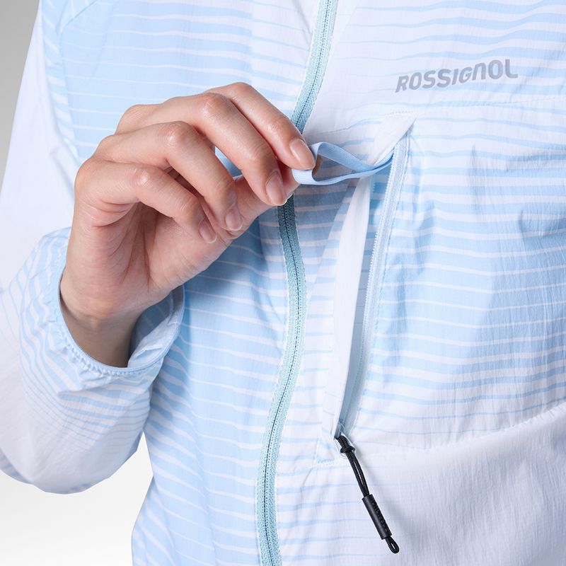 Geacă de alergare pentru femei Rossignol Sidelhorn PKB aura blue line fogg 9