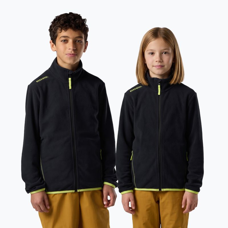 Bluză fleece pentru copii Rossignol Polar Fleece black