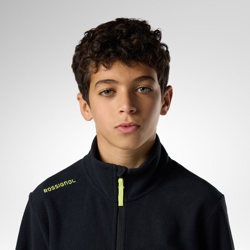 Bluză fleece pentru copii Rossignol Polar Fleece black 6