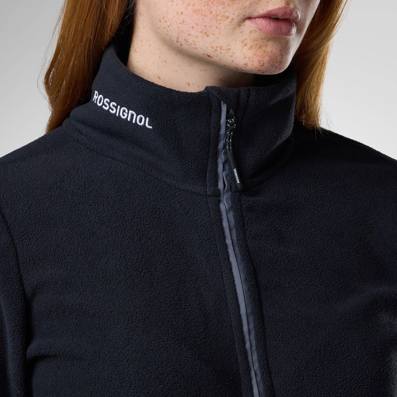 Bluză de schi fleece pentru femei Rossignol Polar Fleece black 5