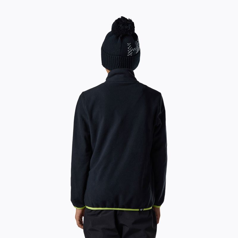 Bluză fleece pentru copii Rossignol Quarter Zip Polar Fleece black 4