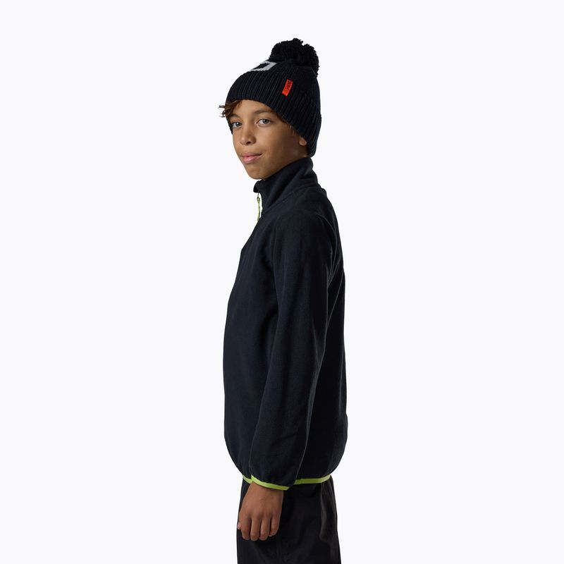 Bluză fleece pentru copii Rossignol Quarter Zip Polar Fleece black 5