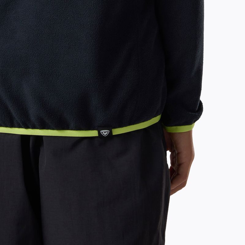 Bluză fleece pentru copii Rossignol Quarter Zip Polar Fleece black 8