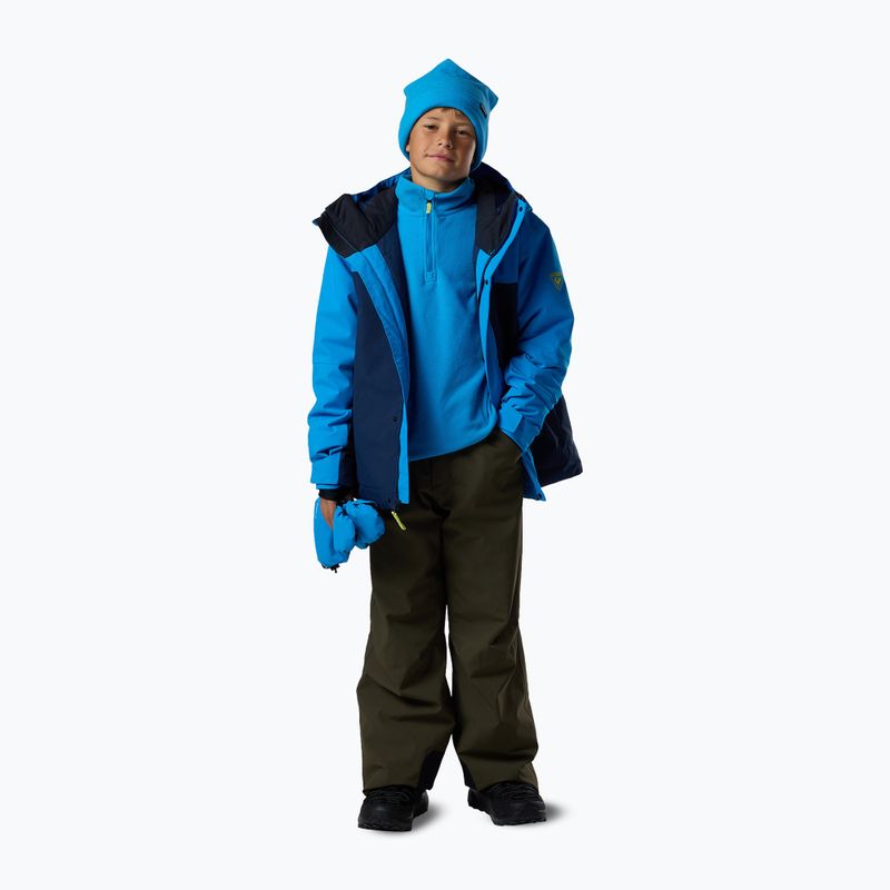 Bluză fleece pentru copii Rossignol Quarter Zip Polar Fleece blazing blue 3